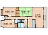 ツインオークス 3LDKの間取り