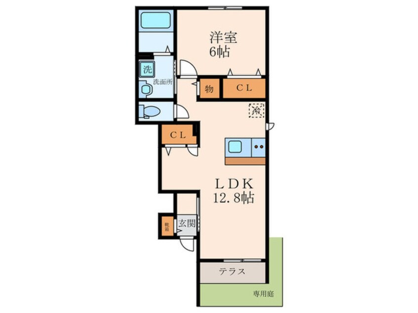 間取図 メゾンドパルク
