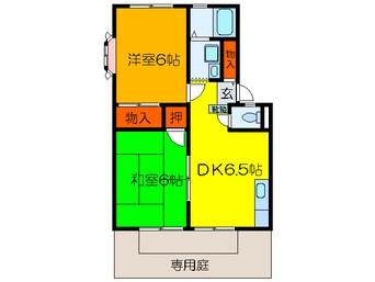 間取図 サンライフＡＯＫＩ Ⅱ