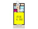 インペリアル江口Ｃ棟の間取図