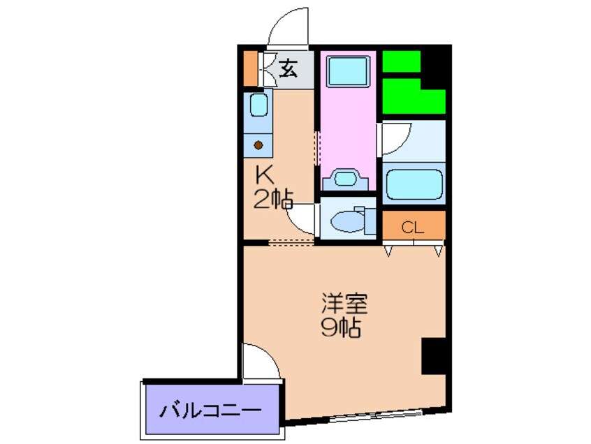 間取図 Ａｖａｎｔｉ Ｐａｒｃｏ野田