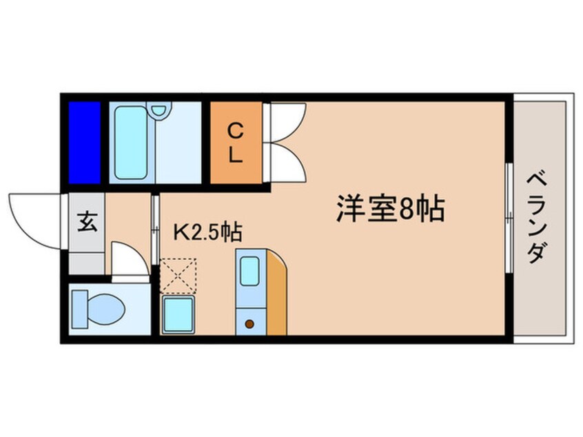 間取図 マンション白崎