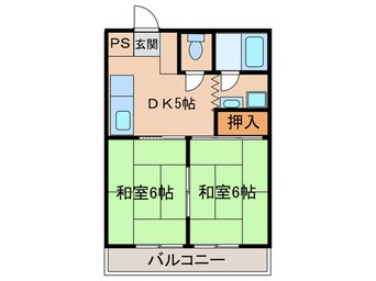 間取図 サンライズ勧修寺