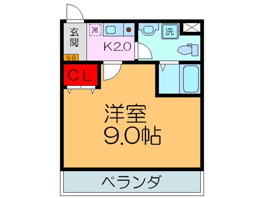 間取図 クレシア森南