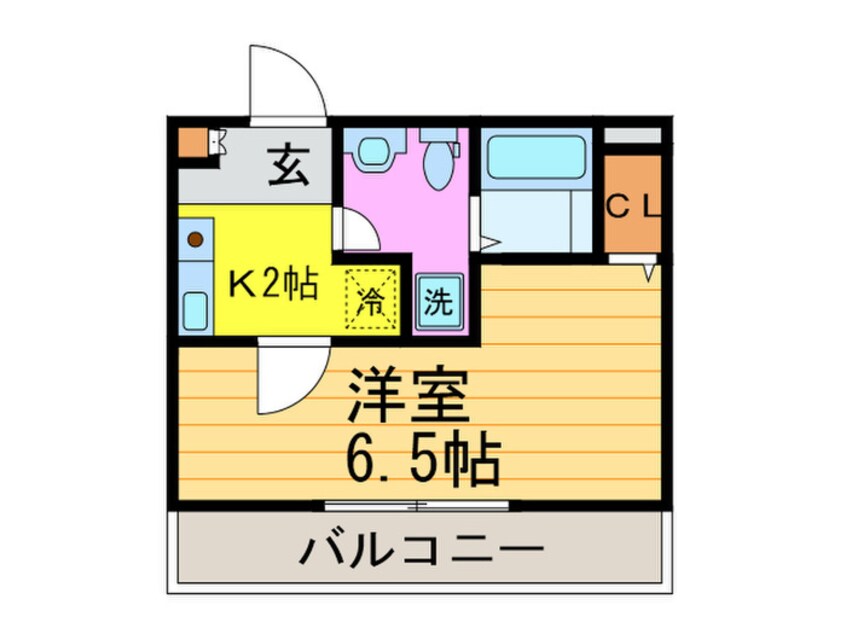 間取図 クレシア森南