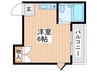 メゾンあすか 1Rの間取り