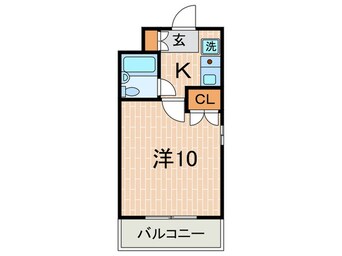 間取図 スカイコート