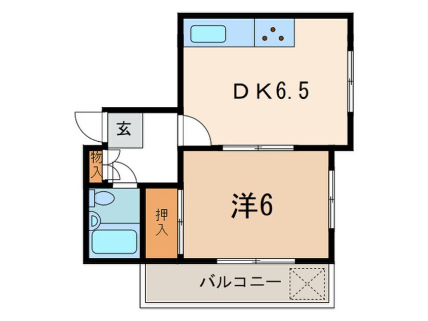 間取図 グランディア森北STORIA