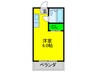 アベニュ－天神の森 1Rの間取り