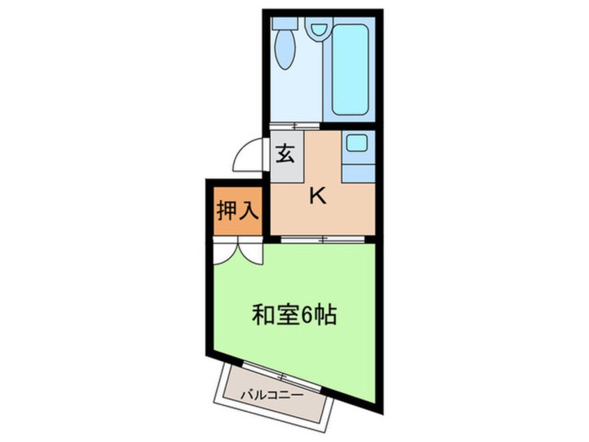 間取図 コスモⅢ