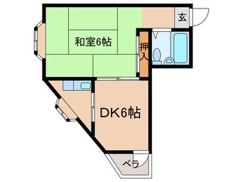 間取図 コスモⅢ