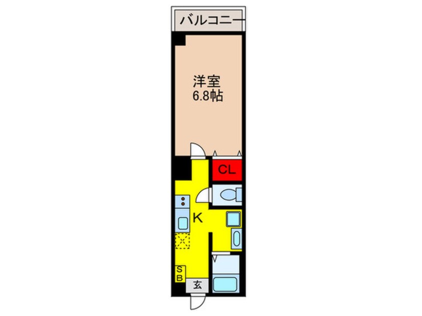 間取図 IF城北Ⅱ