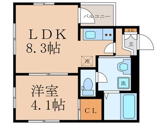 間取図 ＩＹコート山科音羽