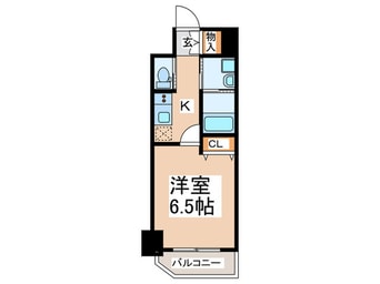 間取図 クローバー・グランツ弁天町
