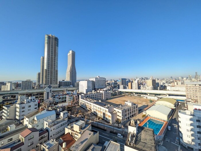 室内からの展望 クローバー・グランツ弁天町