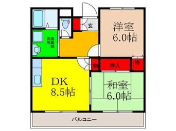 間取図 ピア・ウィング