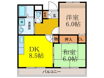 間取図 ピア・ウィング