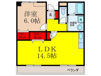 間取図 ピア・ウィング