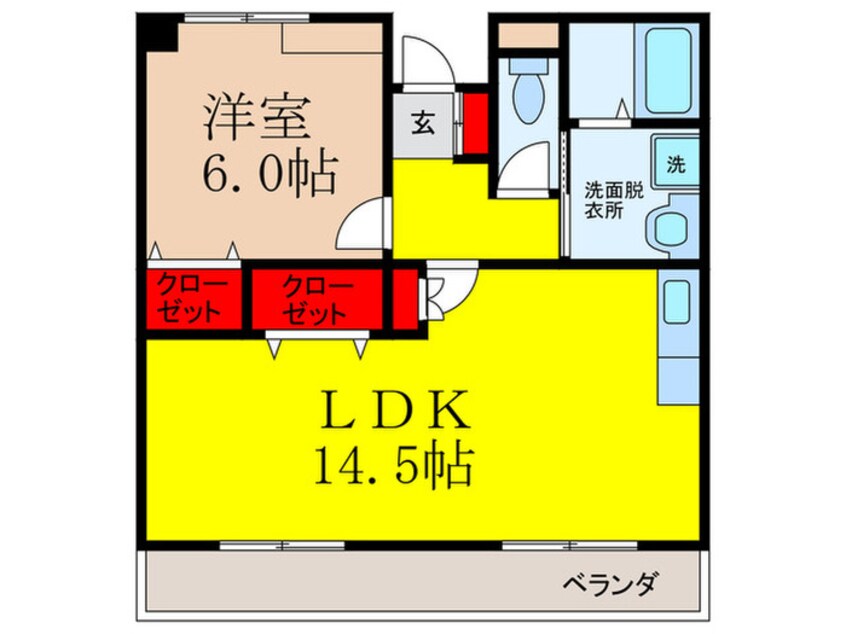 間取図 ピア・ウィング