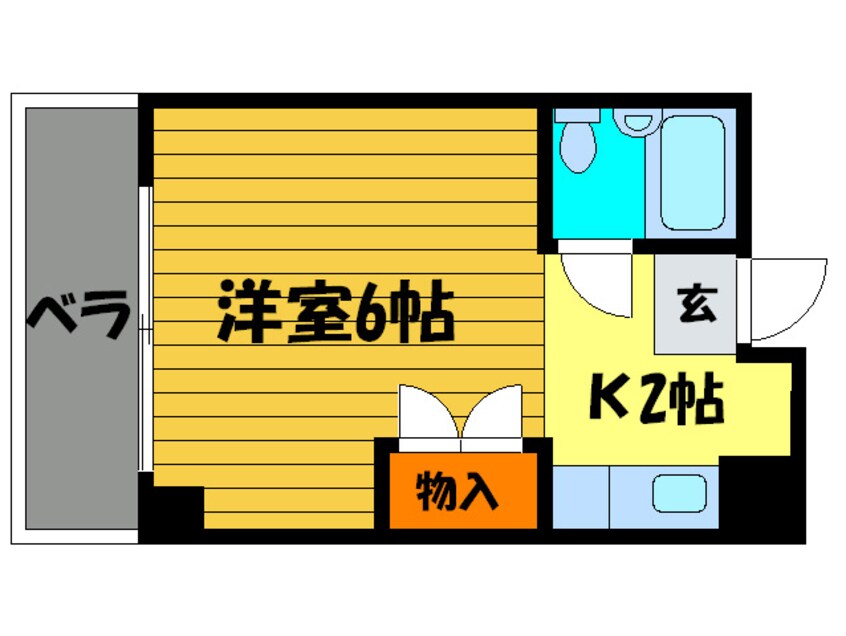 間取図 ファ－ストコ－ト御所室町