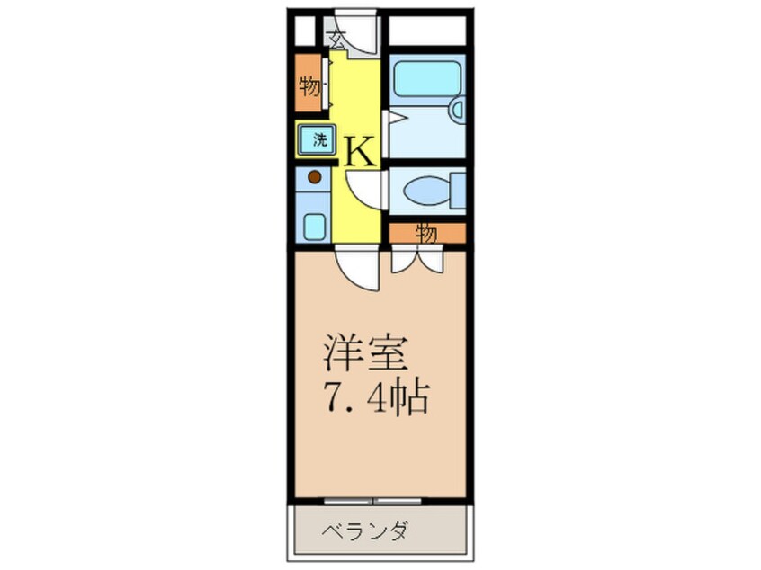 間取図 ア－ク福西