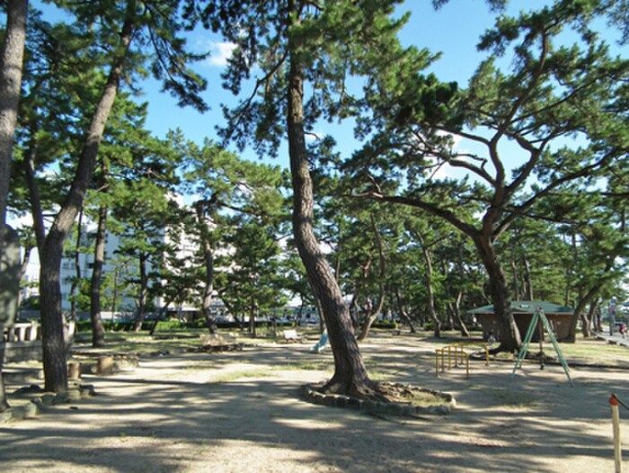 芦屋公園(公園)まで280m レスポワ－ル芦屋