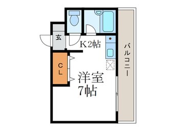 間取図 グランレブリー桂有栖川Ⅱ