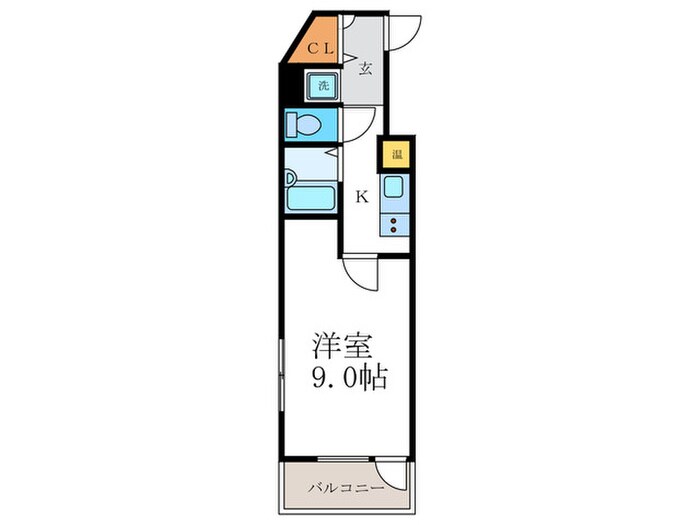 間取り図 Casa．Dolce(ｶ-ｻ･ﾄﾞﾙﾁｪ)