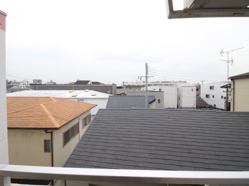 室内からの展望 シーダー針中野