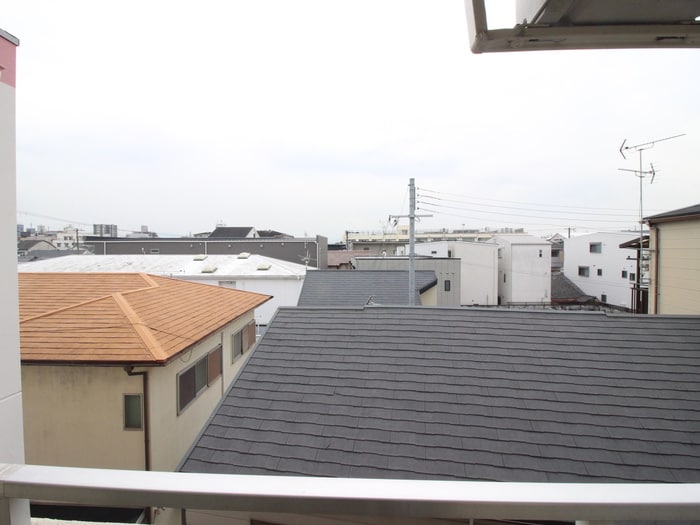 室内からの展望 シーダー針中野