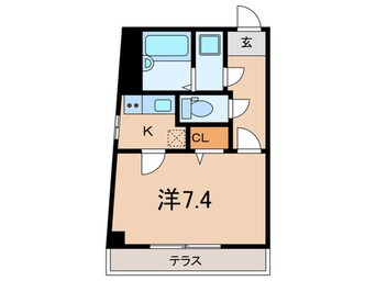 間取図 有馬サテライトマンション