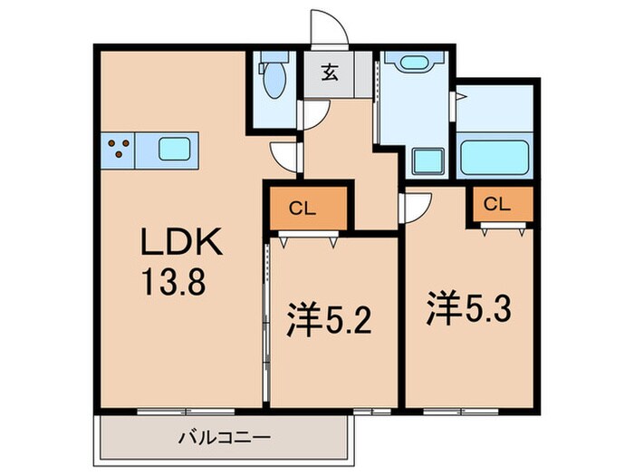 間取り図 ｒｉｖｉｅｒｅ西宮