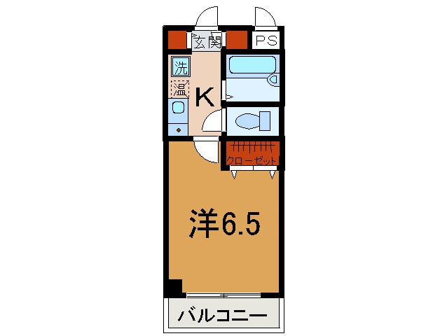 間取り図 Aurora Court兵庫駅前