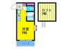 藤ビル 1Rの間取り