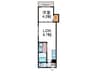 F asecia Canale 1LDKの間取り