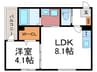 F asecia Canale 1LDKの間取り