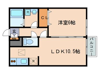 間取図 グレイスカ－サ２番館