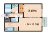 グレイスカ－サ２番館 1LDKの間取り