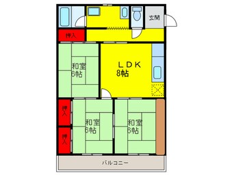 間取図 都ハイツ