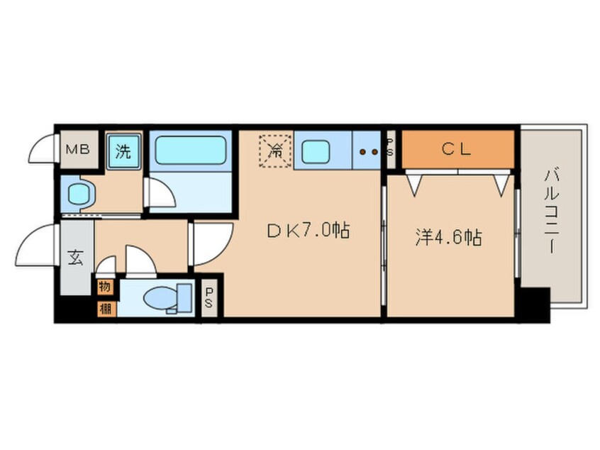 間取図 サン・レスポワール十条