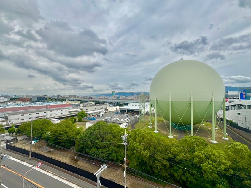 室内からの展望 比枝コ－ポラス上町Ⅰ
