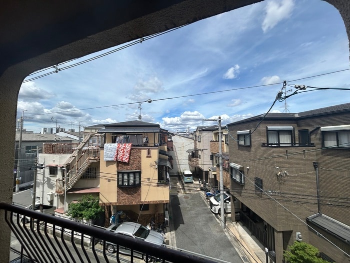 室内からの展望 新菅原マンション