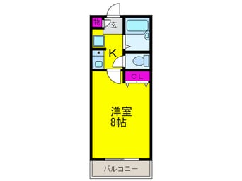 間取図 エクセレント中西