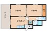 ハウス Ｓ＆Ｙ 2DKの間取り