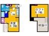 ｆｌａｗｌｅｓｓ堺壱番館 1Kの間取り