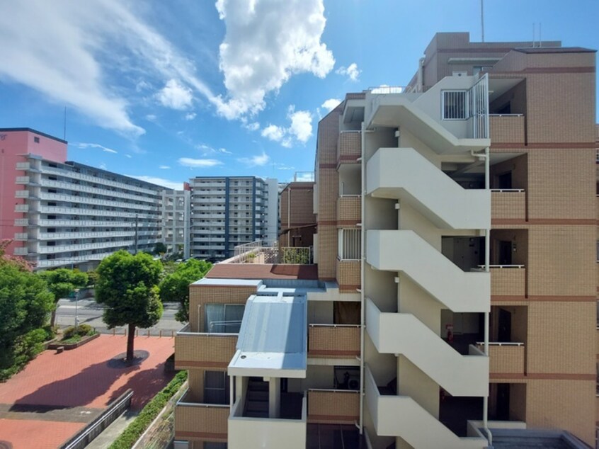 室内からの展望 本山南パークマンション（405）