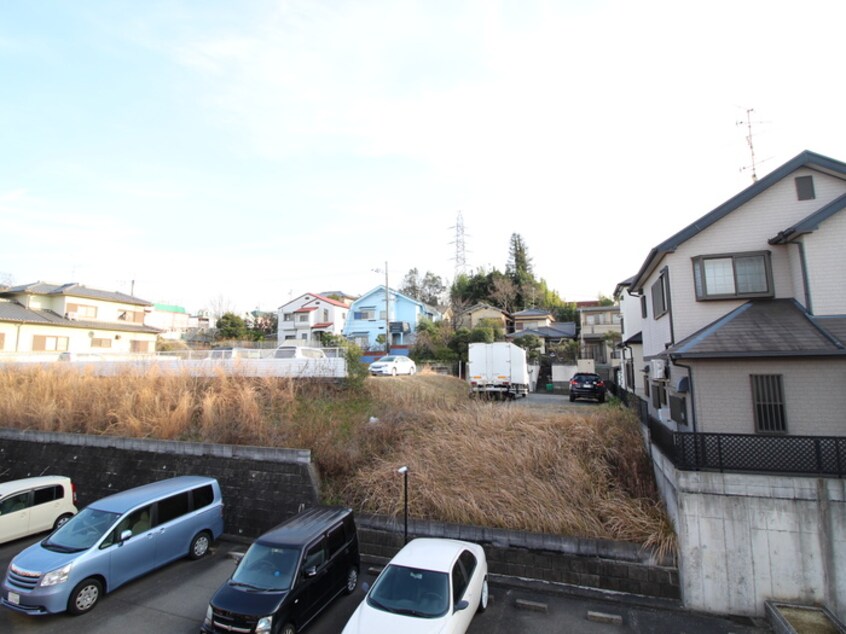 室内からの展望 サンコ－ト男山Ａ