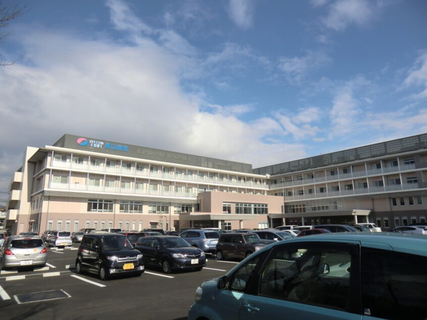 美杉会男山病院(病院)まで471m サンコ－ト男山Ａ