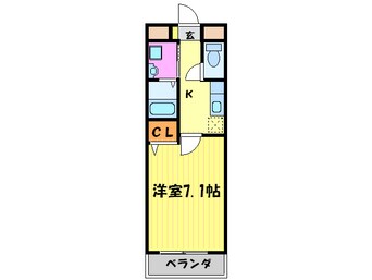 間取図 ア－バン御陵