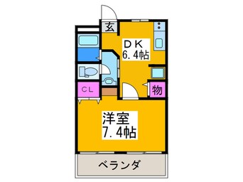 間取図 サンハイツ大領